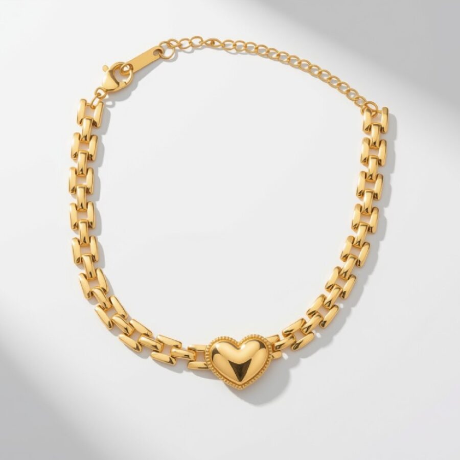 Endless Devotion Heart Bracelet