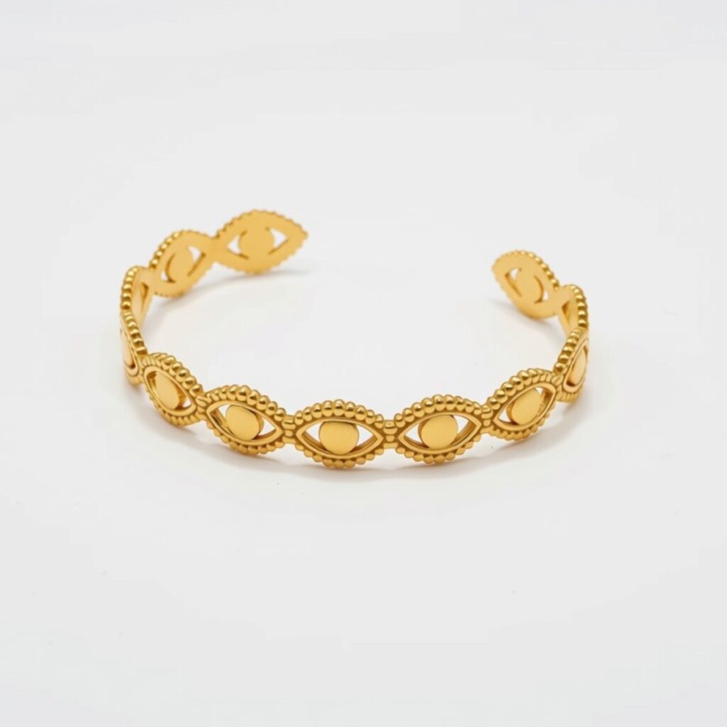 Sacred Gaze Evil Eye Cuff