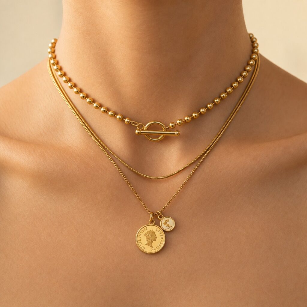 Timeless Grace Coin Necklace