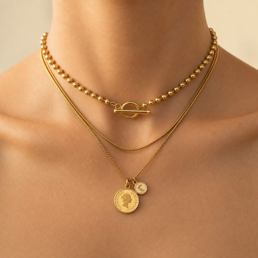 Timeless Grace Coin Necklace