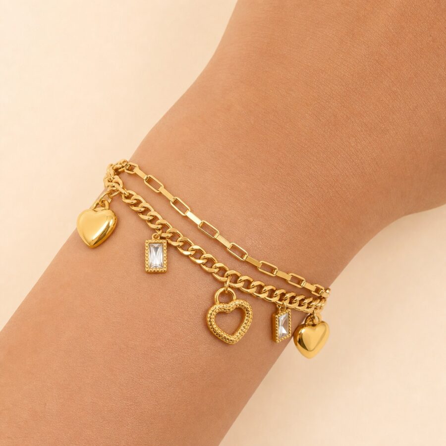 Treasured Chapters Charm Bracelet