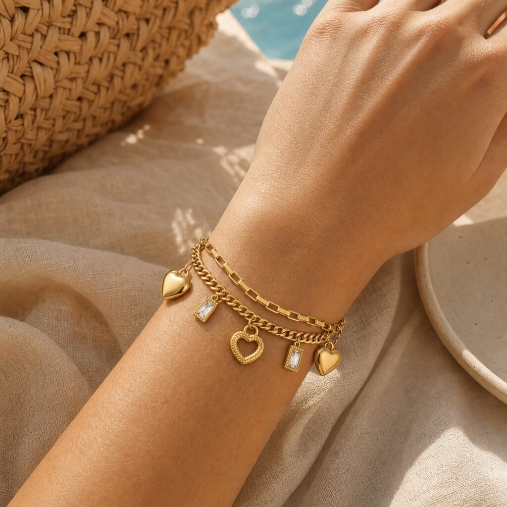 Treasured Chapters Charm Bracelet